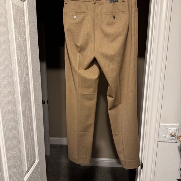 Banana Republic Straight Italian Wool Pant - 8 - Picture 3 of 4